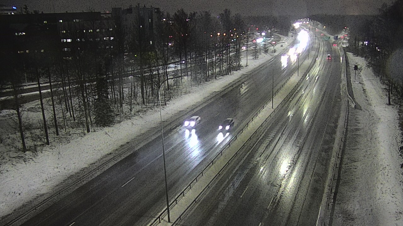 Weather Camera Image Road 4 Oulu, Kontinkangas, Oulu, Pohjois-Pohjanmaa