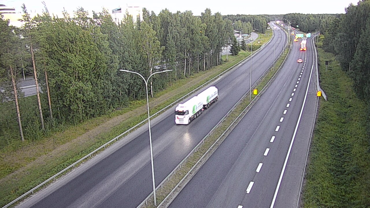 Kelikamerat Kuva Tie 4 Oulu, Kontinkangas, Oulu, Pohjois-Pohjanmaa