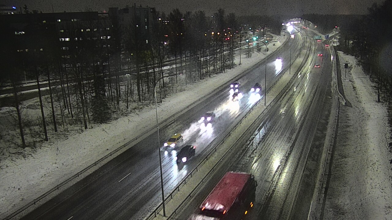 Weather Camera Image Road 4 Oulu, Kontinkangas, Oulu, Pohjois-Pohjanmaa