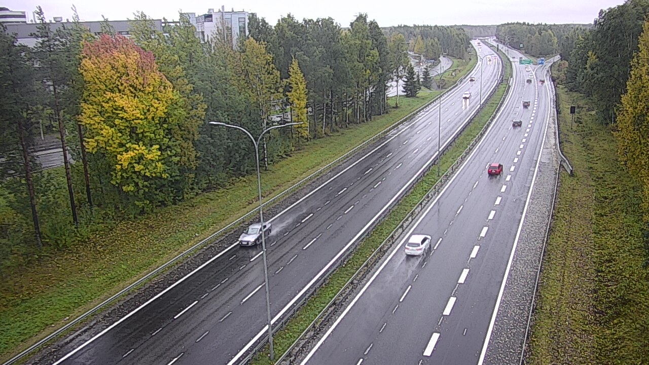 Weather Camera Image Road 4 Oulu, Kontinkangas, Oulu, Pohjois-Pohjanmaa