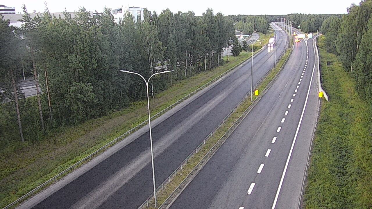 Kelikamerat Kuva Tie 4 Oulu, Kontinkangas, Oulu, Pohjois-Pohjanmaa