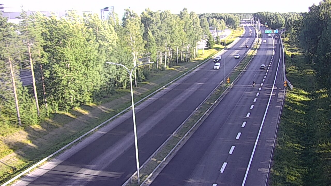 Kelikamerat Kuva Tie 4 Oulu, Kontinkangas, Oulu, Pohjois-Pohjanmaa