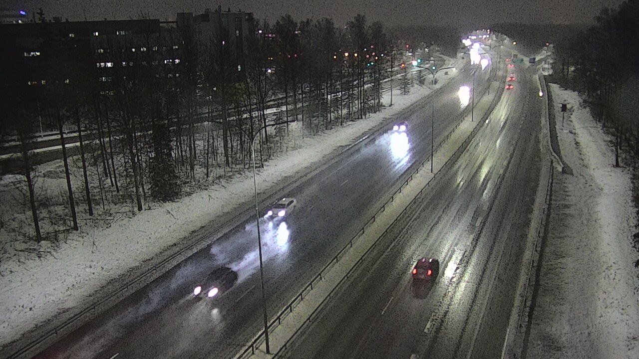 Weather Camera Image Road 4 Oulu, Kontinkangas, Oulu, Pohjois-Pohjanmaa