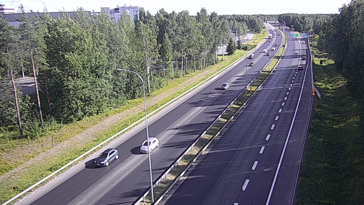 Kelikamerat Kuva Tie 4 Oulu, Kontinkangas, Oulu, Pohjois-Pohjanmaa