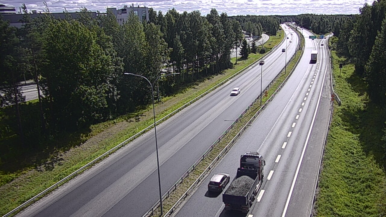 Kelikamerat Kuva Tie 4 Oulu, Kontinkangas, Oulu, Pohjois-Pohjanmaa