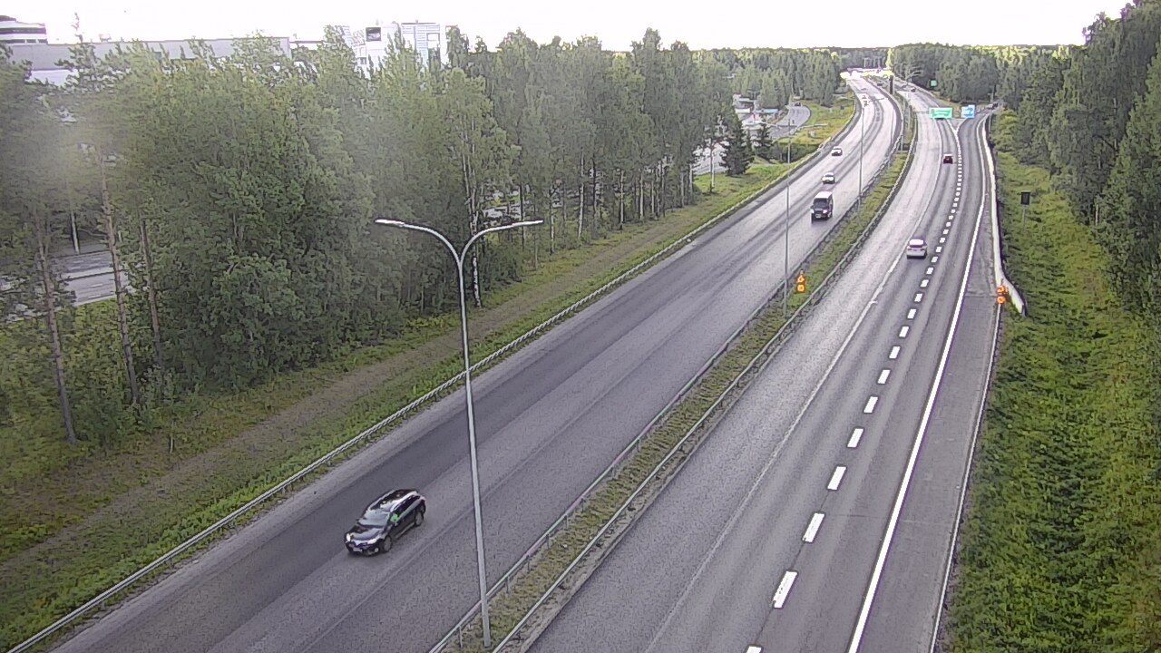 Kelikamerat Kuva Tie 4 Oulu, Kontinkangas, Oulu, Pohjois-Pohjanmaa