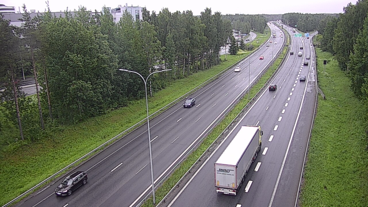 Kelikamerat Kuva Tie 4 Oulu, Kontinkangas, Oulu, Pohjois-Pohjanmaa