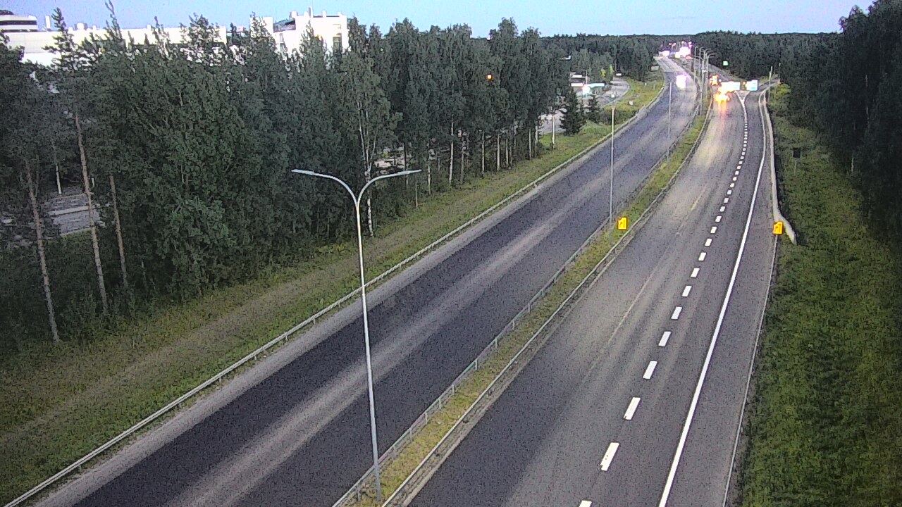 Kelikamerat Kuva Tie 4 Oulu, Kontinkangas, Oulu, Pohjois-Pohjanmaa