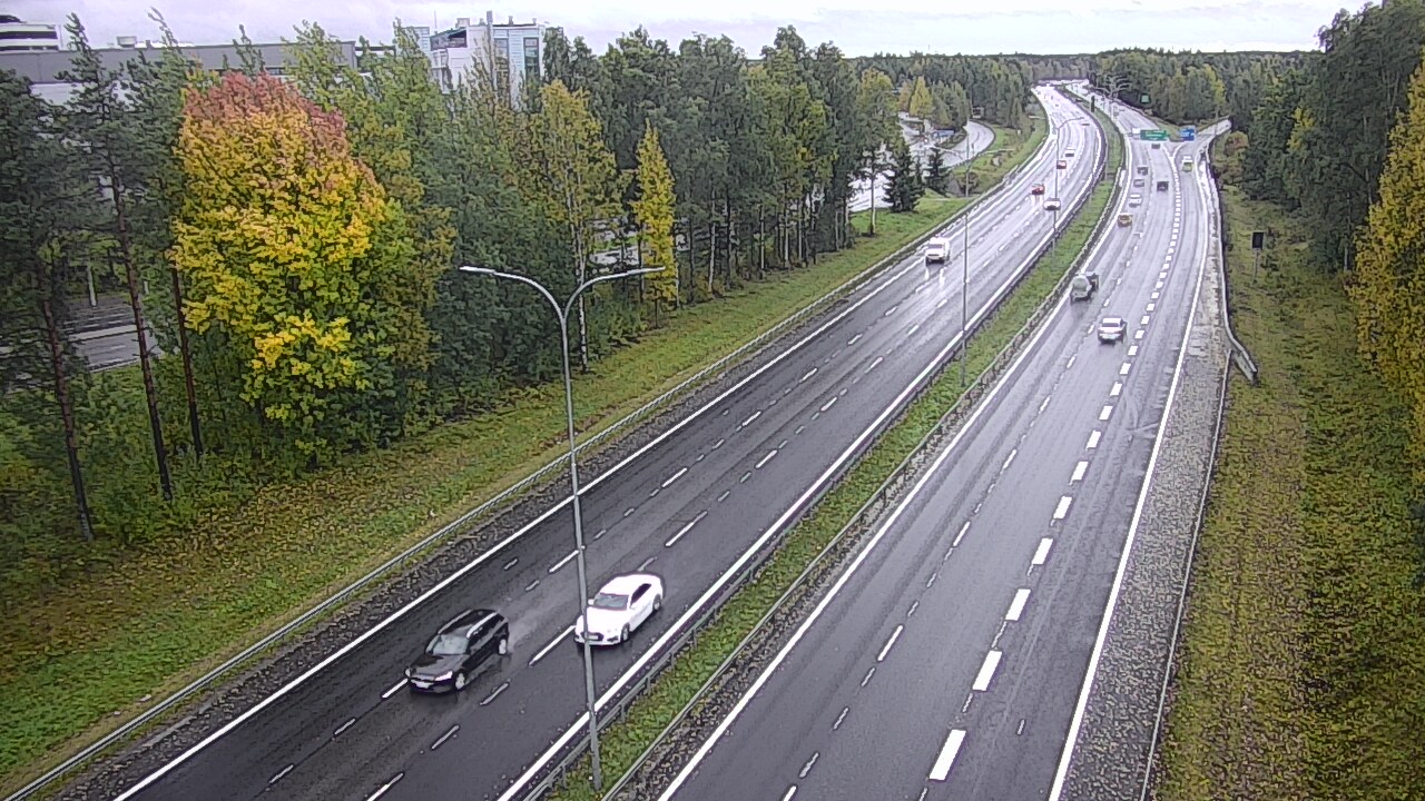 Weather Camera Image Road 4 Oulu, Kontinkangas, Oulu, Pohjois-Pohjanmaa