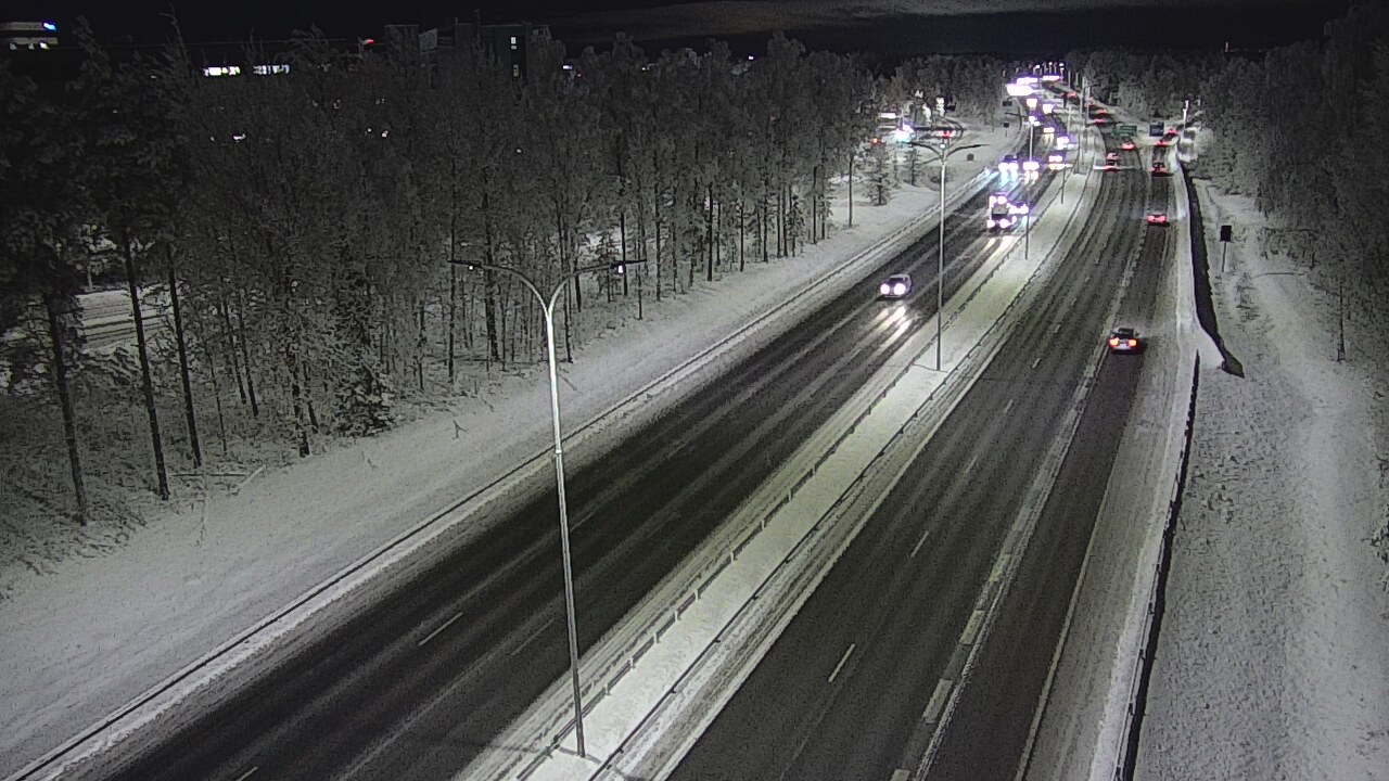 Kelikamerat Kuva Tie 4 Oulu, Kontinkangas, Oulu, Pohjois-Pohjanmaa