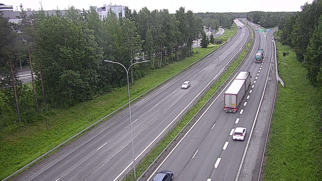 Kelikamerat Kuva Tie 4 Oulu, Kontinkangas, Oulu, Pohjois-Pohjanmaa