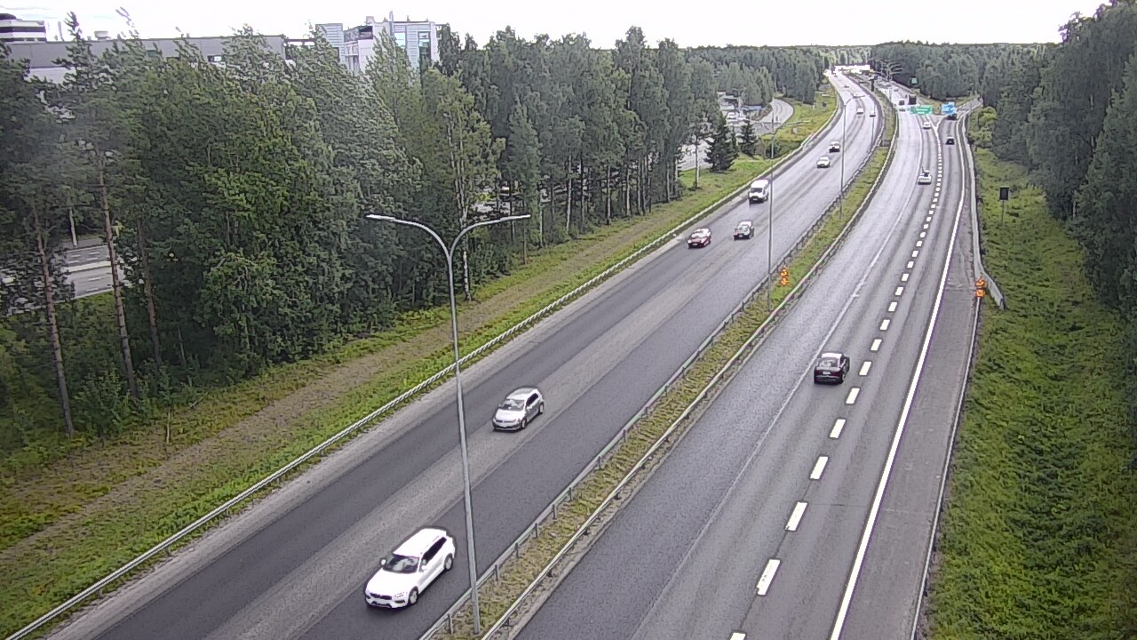 Kelikamerat Kuva Tie 4 Oulu, Kontinkangas, Oulu, Pohjois-Pohjanmaa