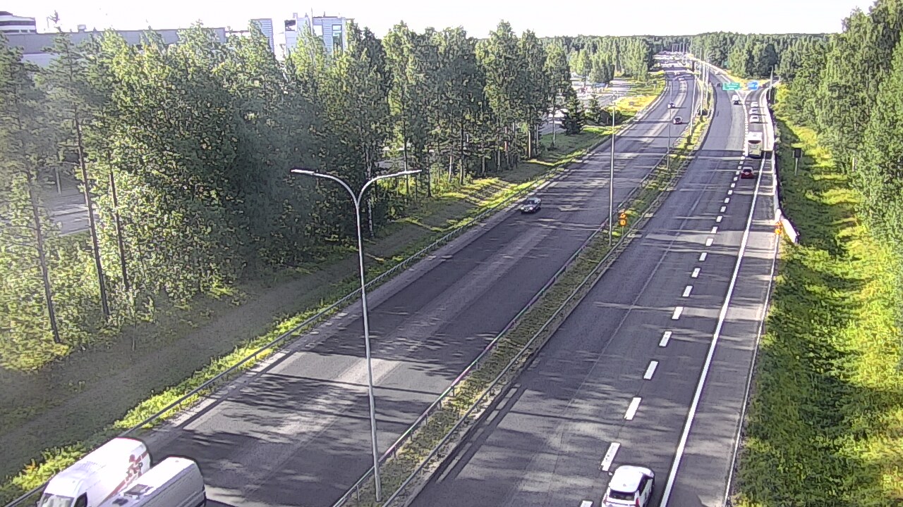 Kelikamerat Kuva Tie 4 Oulu, Kontinkangas, Oulu, Pohjois-Pohjanmaa