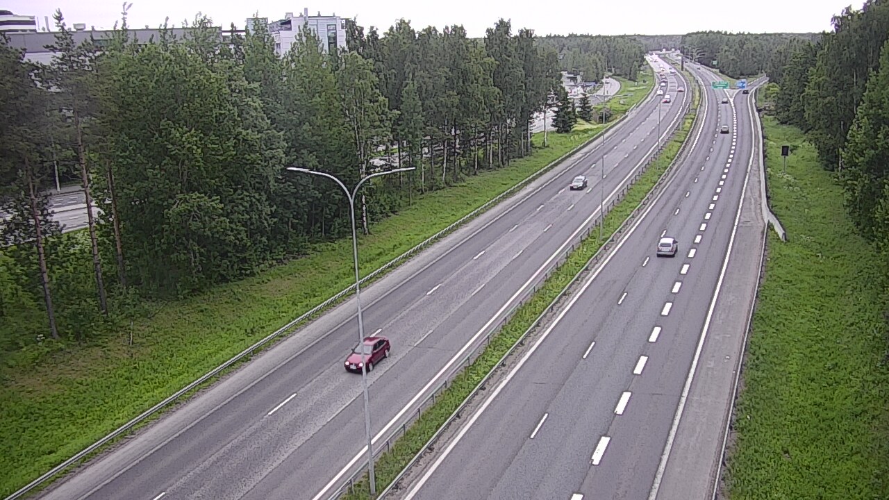 Kelikamerat Kuva Tie 4 Oulu, Kontinkangas, Oulu, Pohjois-Pohjanmaa