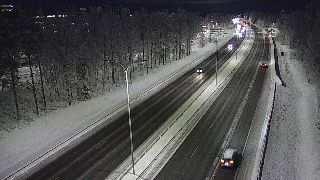 Kelikamerat Kuva Tie 4 Oulu, Kontinkangas, Oulu, Pohjois-Pohjanmaa