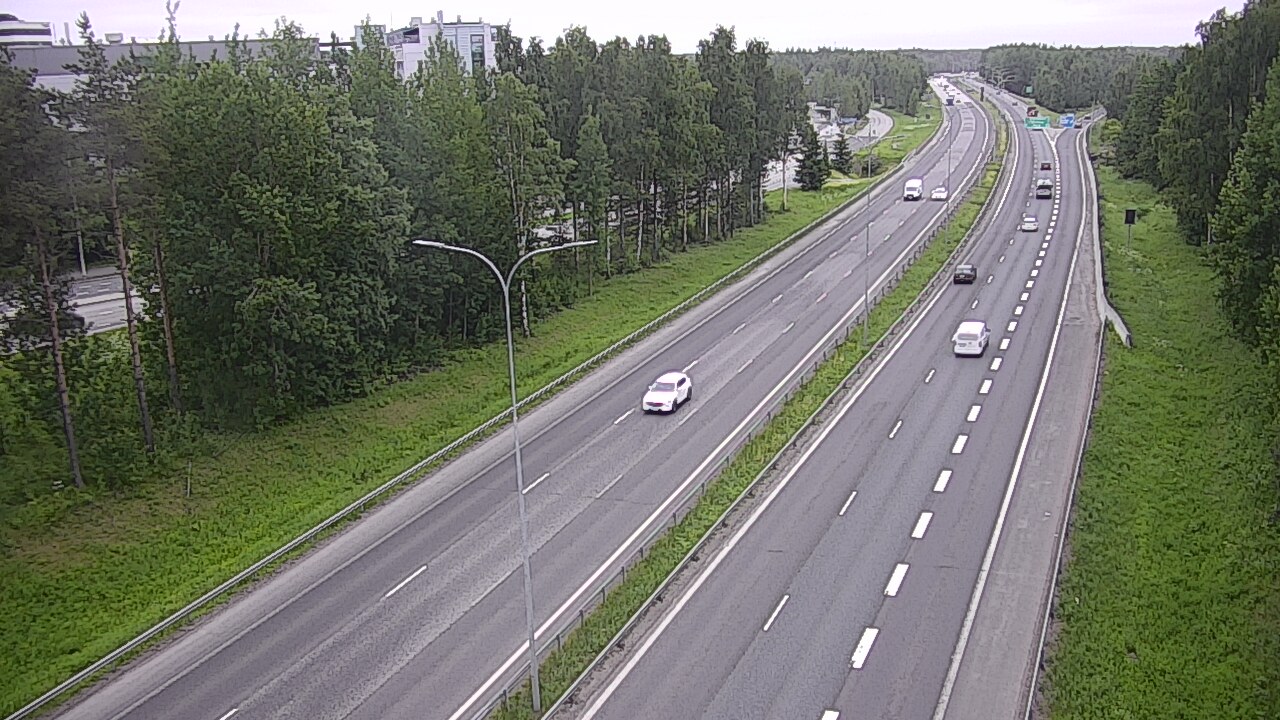 Kelikamerat Kuva Tie 4 Oulu, Kontinkangas, Oulu, Pohjois-Pohjanmaa