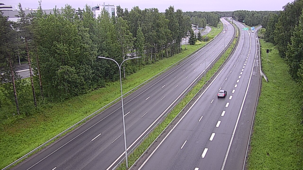 Kelikamerat Kuva Tie 4 Oulu, Kontinkangas, Oulu, Pohjois-Pohjanmaa