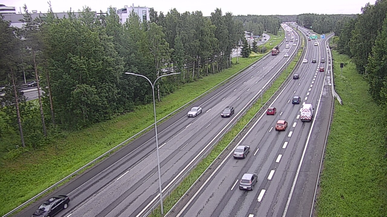 Kelikamerat Kuva Tie 4 Oulu, Kontinkangas, Oulu, Pohjois-Pohjanmaa