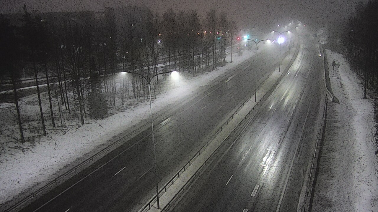 Weather Camera Image Road 4 Oulu, Kontinkangas, Oulu, Pohjois-Pohjanmaa