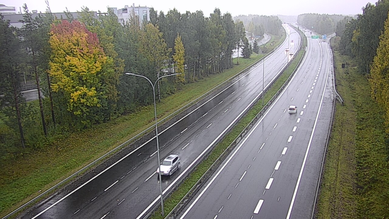 Weather Camera Image Road 4 Oulu, Kontinkangas, Oulu, Pohjois-Pohjanmaa