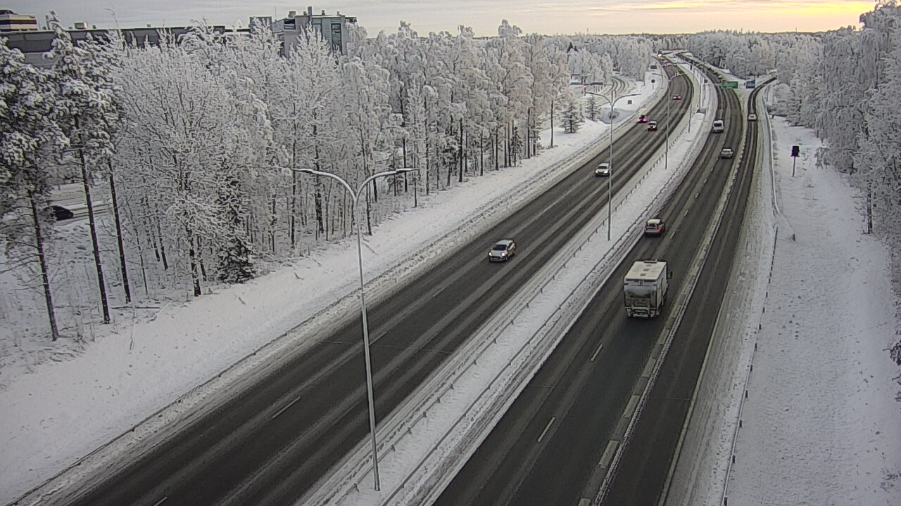 Kelikamerat Kuva Tie 4 Oulu, Kontinkangas, Oulu, Pohjois-Pohjanmaa