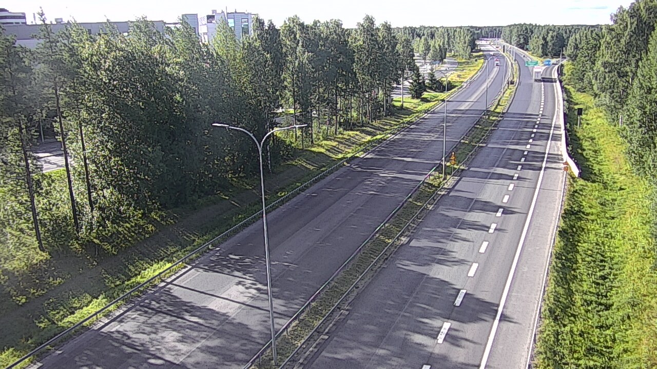 Kelikamerat Kuva Tie 4 Oulu, Kontinkangas, Oulu, Pohjois-Pohjanmaa