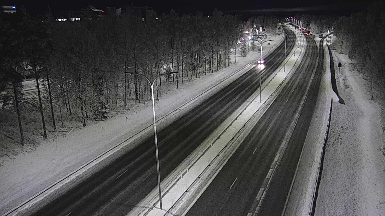 Kelikamerat Kuva Tie 4 Oulu, Kontinkangas, Oulu, Pohjois-Pohjanmaa