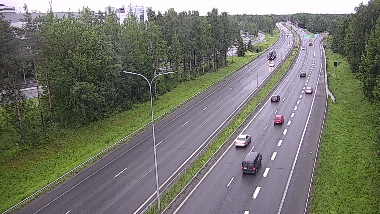Kelikamerat Kuva Tie 4 Oulu, Kontinkangas, Oulu, Pohjois-Pohjanmaa