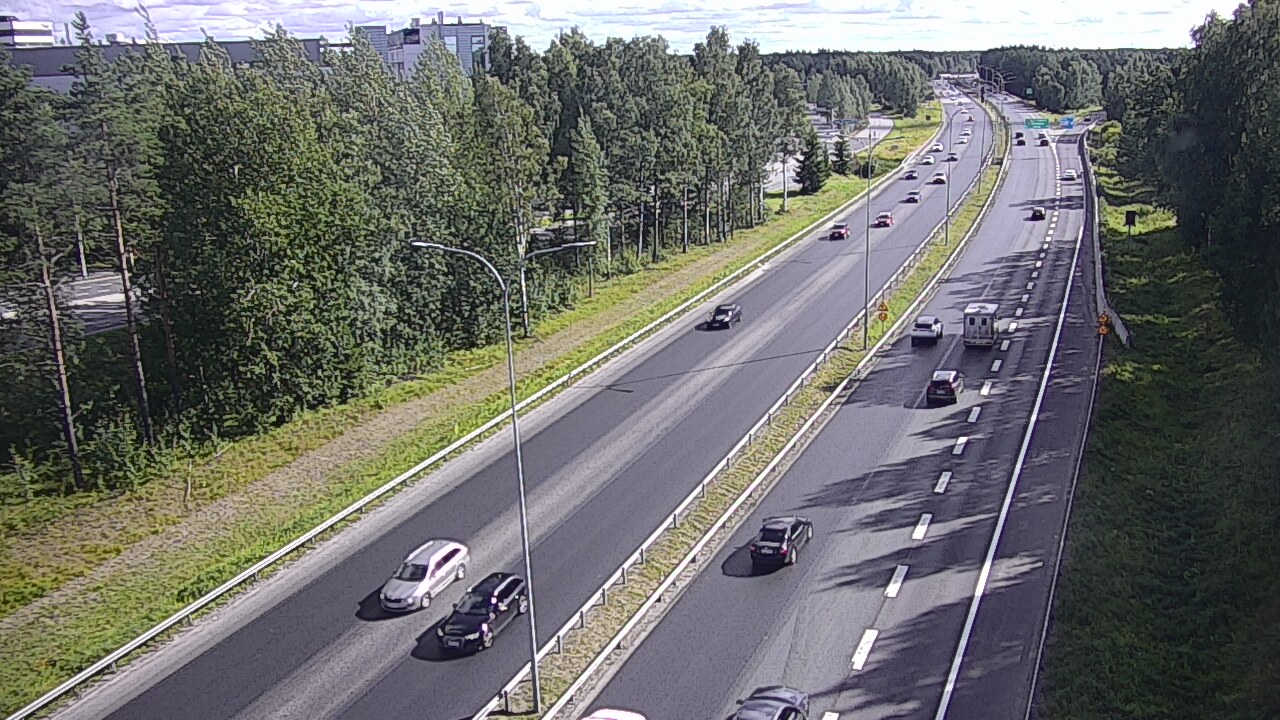 Kelikamerat Kuva Tie 4 Oulu, Kontinkangas, Oulu, Pohjois-Pohjanmaa