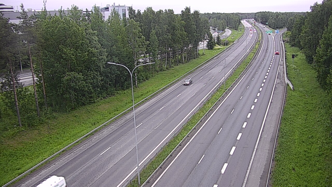 Kelikamerat Kuva Tie 4 Oulu, Kontinkangas, Oulu, Pohjois-Pohjanmaa