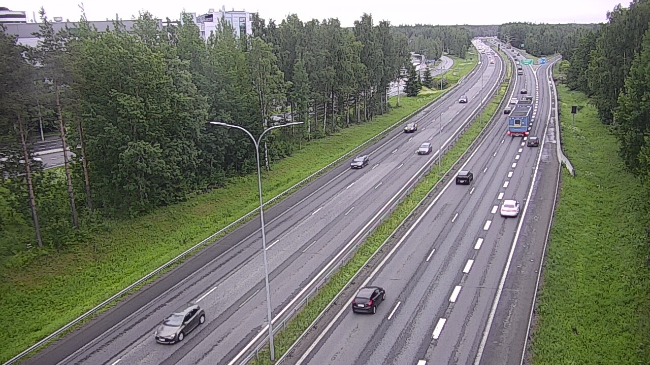 Kelikamerat Kuva Tie 4 Oulu, Kontinkangas, Oulu, Pohjois-Pohjanmaa