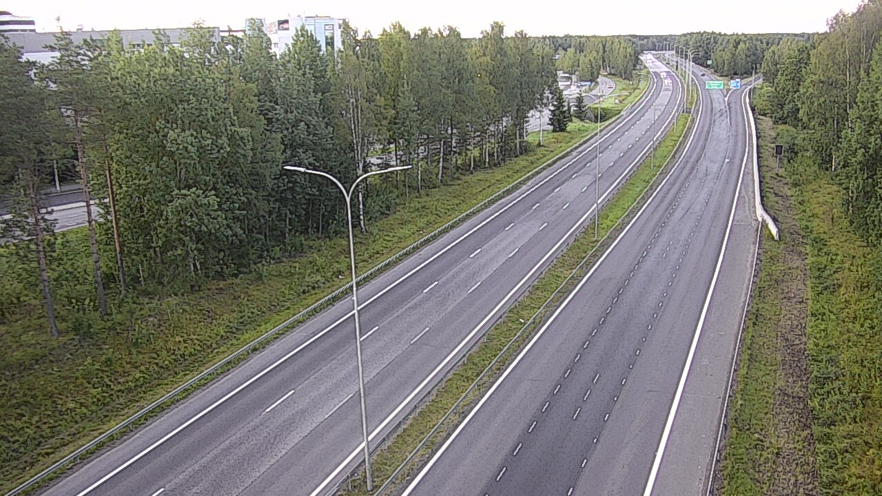 Kelikamerat Kuva Tie 4 Oulu, Kontinkangas, Oulu, Pohjois-Pohjanmaa