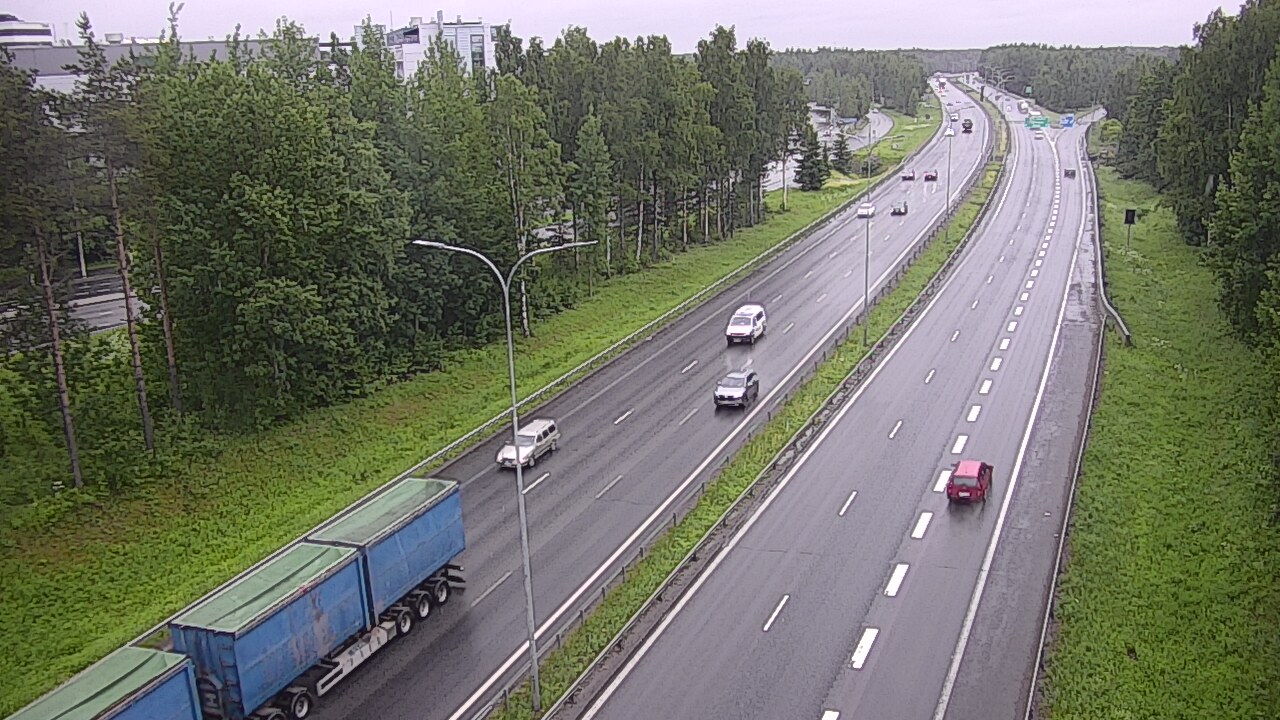 Kelikamerat Kuva Tie 4 Oulu, Kontinkangas, Oulu, Pohjois-Pohjanmaa