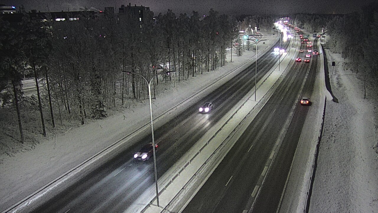 Kelikamerat Kuva Tie 4 Oulu, Kontinkangas, Oulu, Pohjois-Pohjanmaa