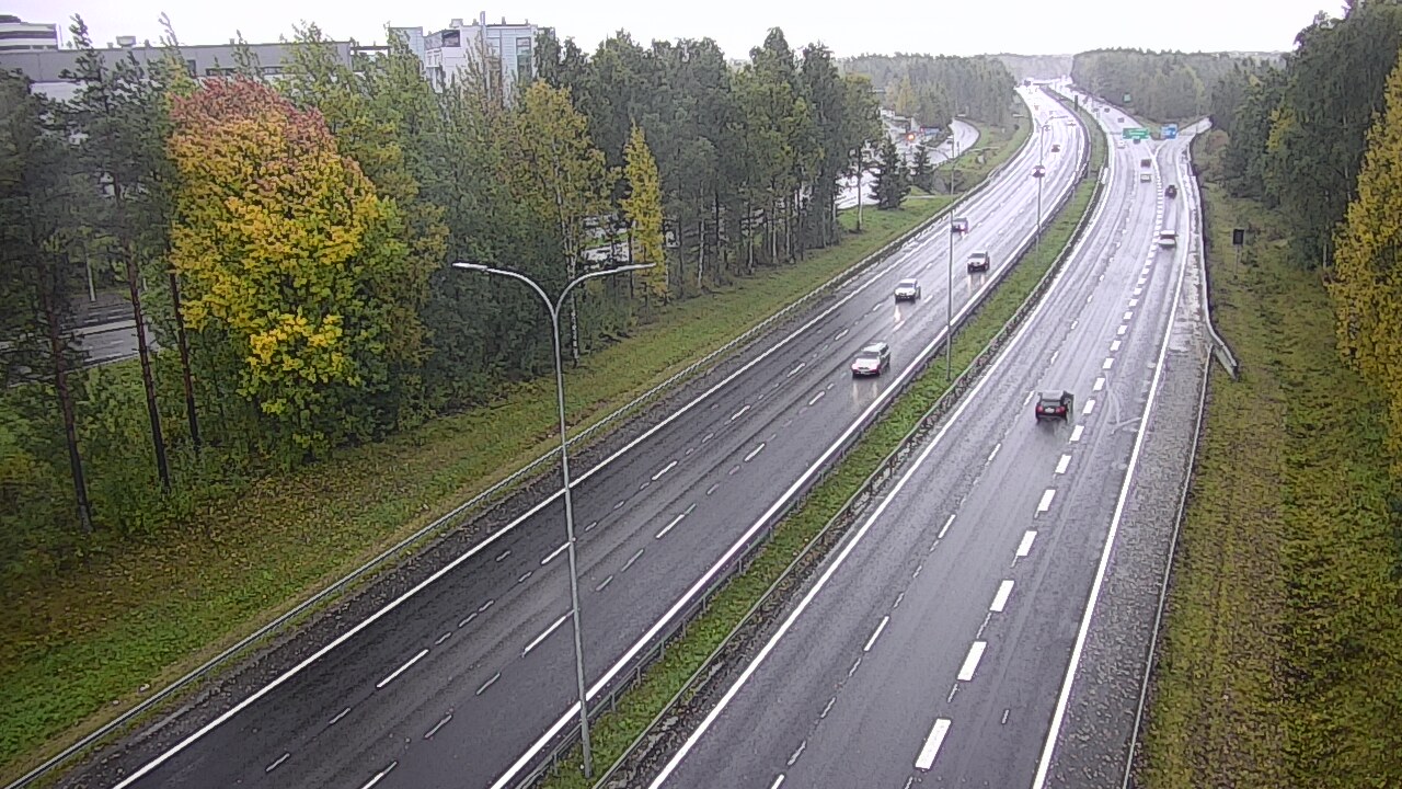 Weather Camera Image Road 4 Oulu, Kontinkangas, Oulu, Pohjois-Pohjanmaa