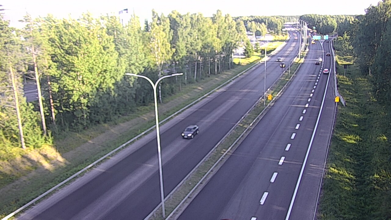 Kelikamerat Kuva Tie 4 Oulu, Kontinkangas, Oulu, Pohjois-Pohjanmaa