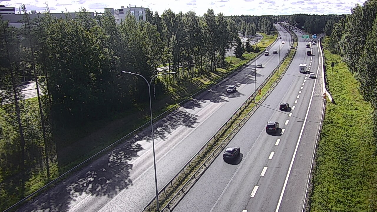 Kelikamerat Kuva Tie 4 Oulu, Kontinkangas, Oulu, Pohjois-Pohjanmaa