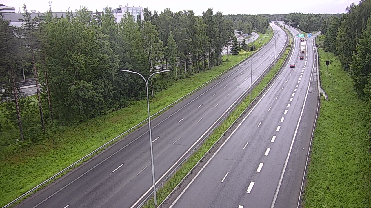 Kelikamerat Kuva Tie 4 Oulu, Kontinkangas, Oulu, Pohjois-Pohjanmaa