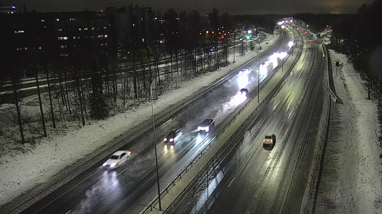 Weather Camera Image Road 4 Oulu, Kontinkangas, Oulu, Pohjois-Pohjanmaa