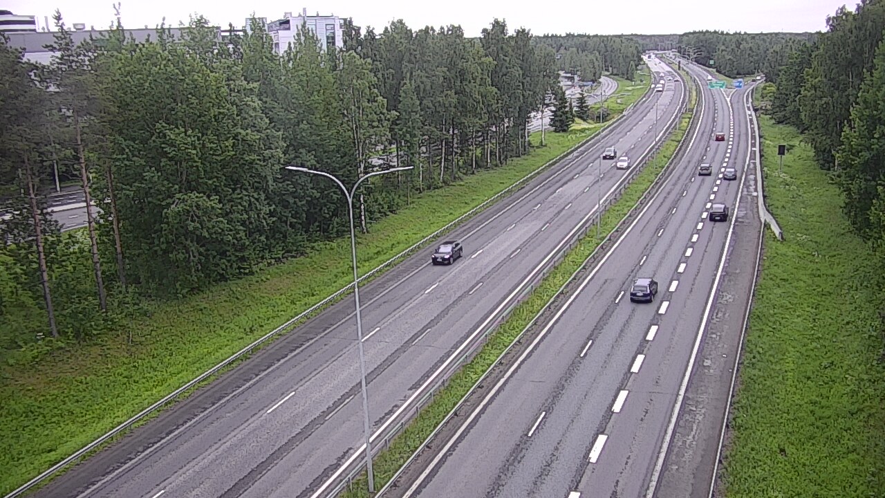Kelikamerat Kuva Tie 4 Oulu, Kontinkangas, Oulu, Pohjois-Pohjanmaa
