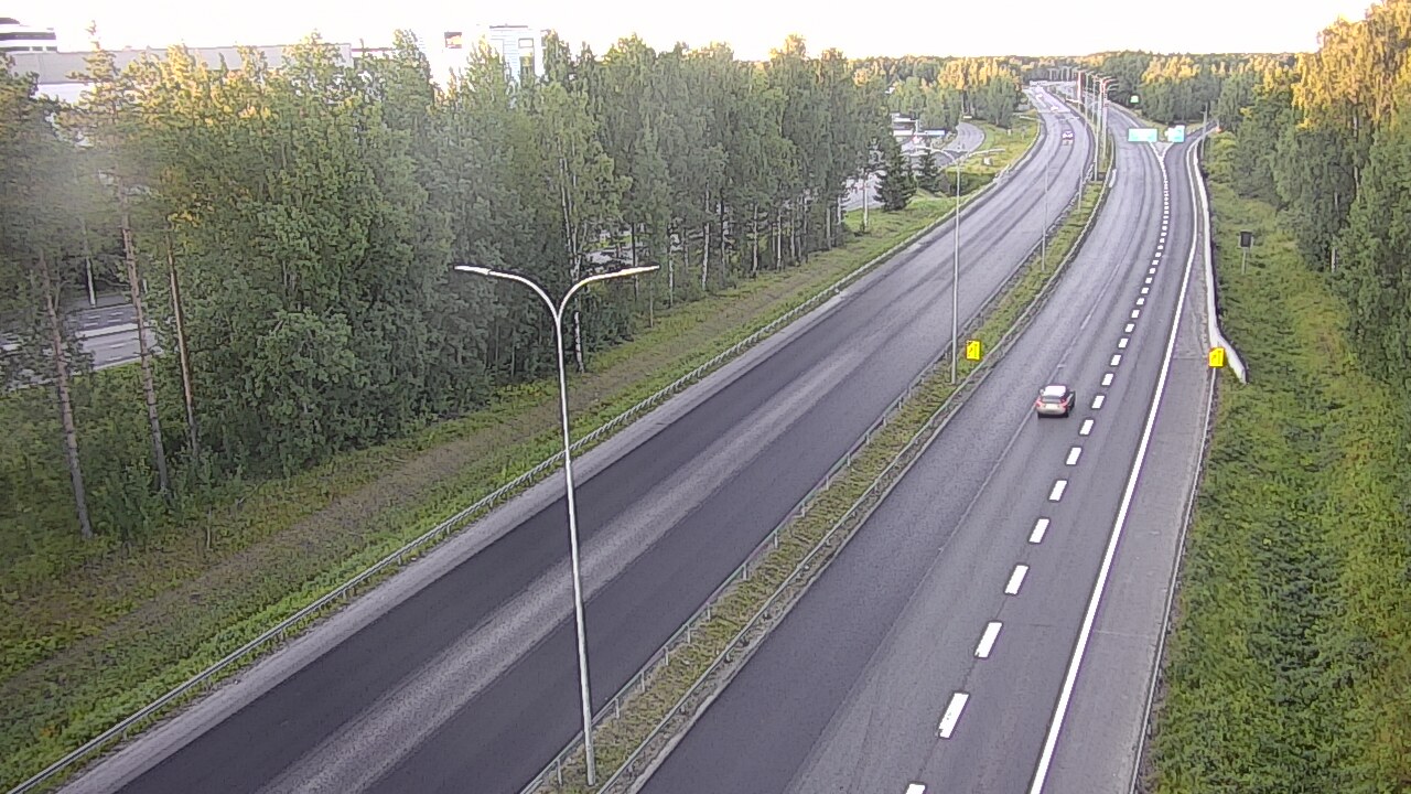 Kelikamerat Kuva Tie 4 Oulu, Kontinkangas, Oulu, Pohjois-Pohjanmaa