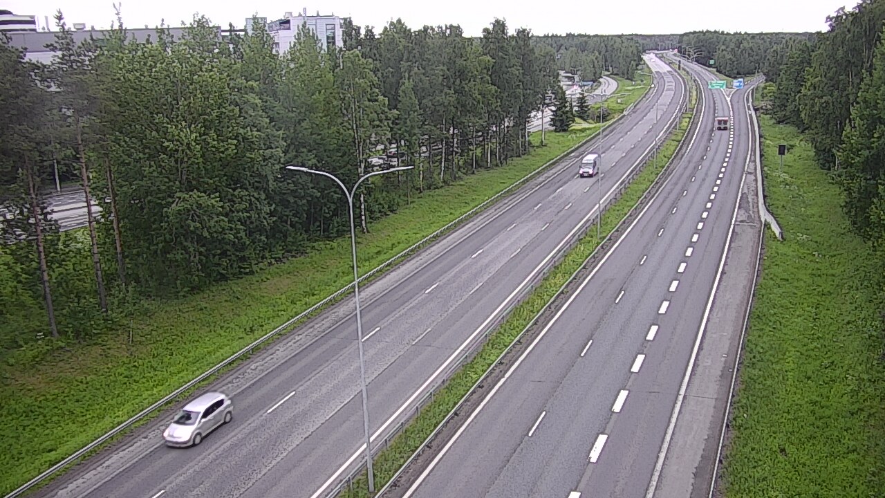 Kelikamerat Kuva Tie 4 Oulu, Kontinkangas, Oulu, Pohjois-Pohjanmaa
