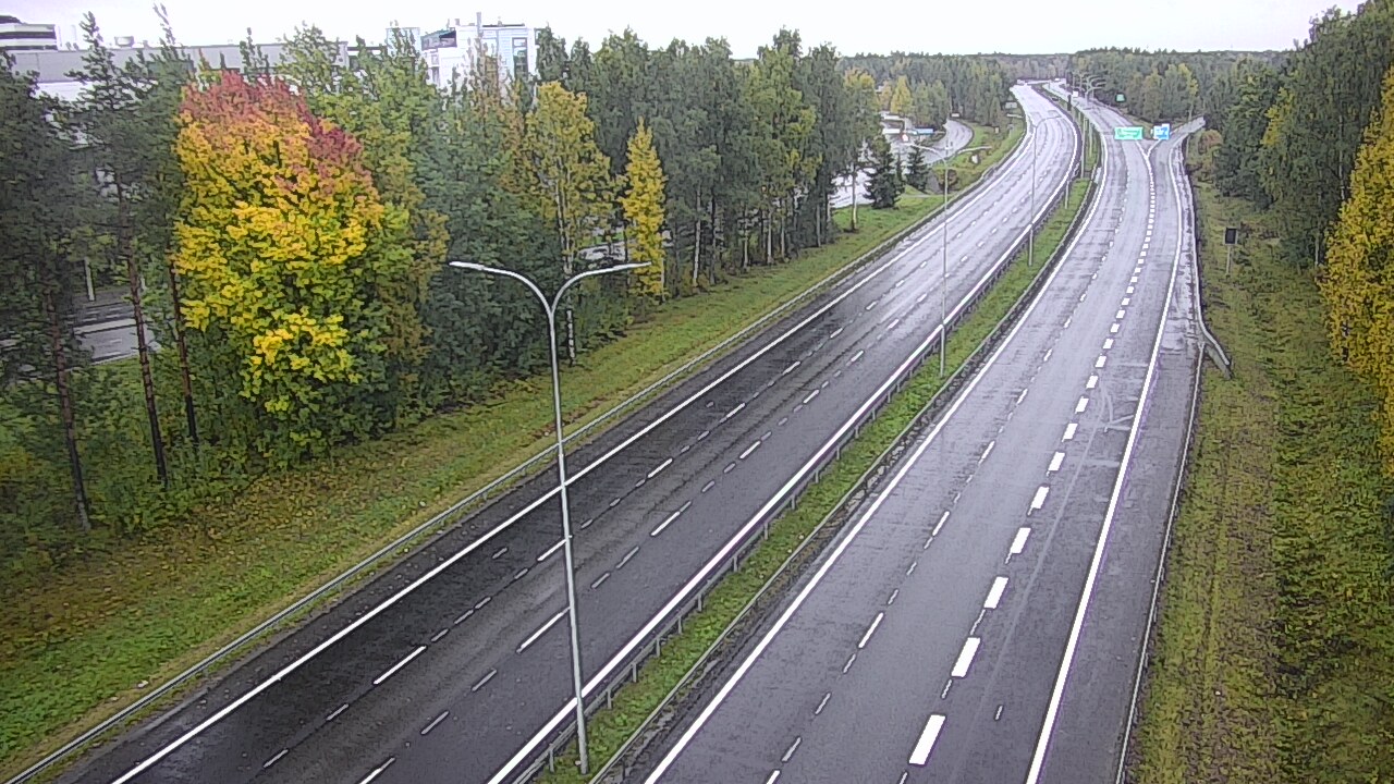 Kelikamerat Kuva Tie 4 Oulu, Kontinkangas, Oulu, Pohjois-Pohjanmaa