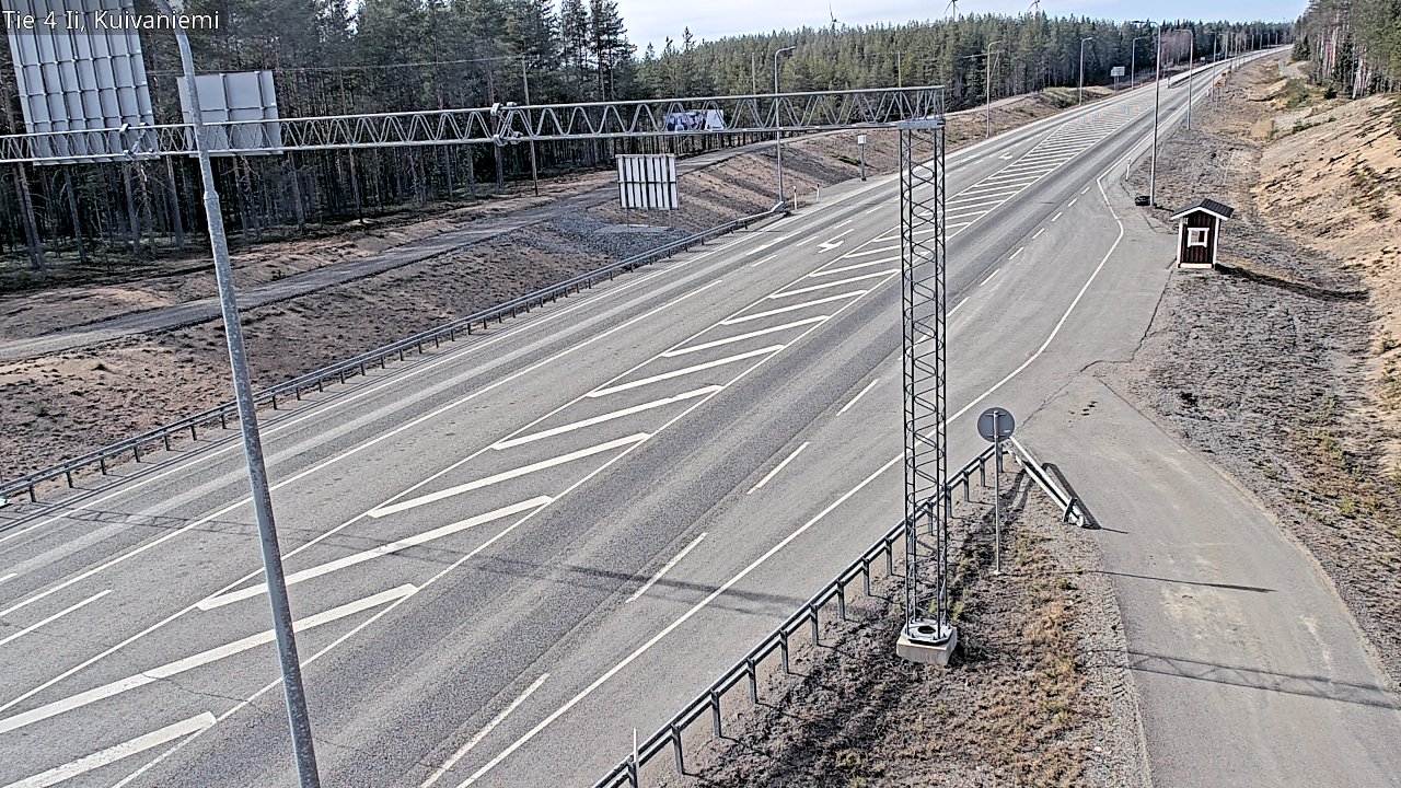 Kelikamerat Kuva Tie 4 Ii, Kuivaniemi, Ii, Pohjois-Pohjanmaa