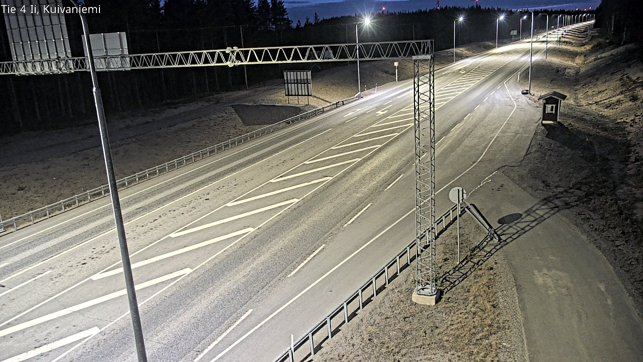 Weather Camera Image Road 4 Ii, Kuivaniemi, Ii, Pohjois-Pohjanmaa
