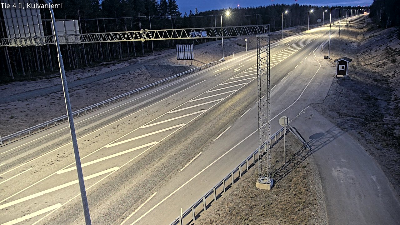 Weather Camera Image Road 4 Ii, Kuivaniemi, Ii, Pohjois-Pohjanmaa