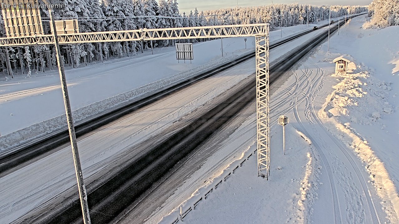 Kelikamerat Kuva Tie 4 Ii, Kuivaniemi, Ii, Pohjois-Pohjanmaa