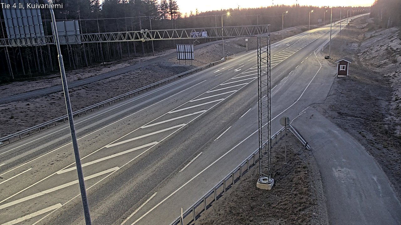 Weather Camera Image Road 4 Ii, Kuivaniemi, Ii, Pohjois-Pohjanmaa
