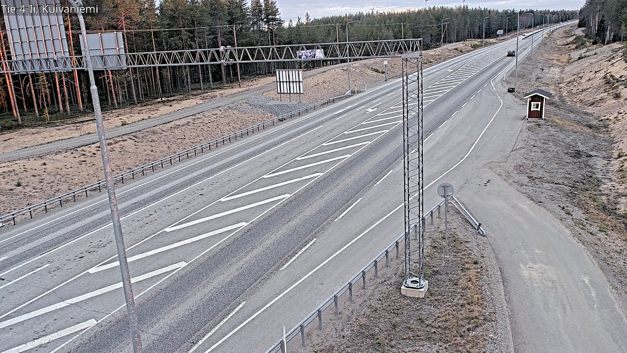 Weather Camera Image Road 4 Ii, Kuivaniemi, Ii, Pohjois-Pohjanmaa