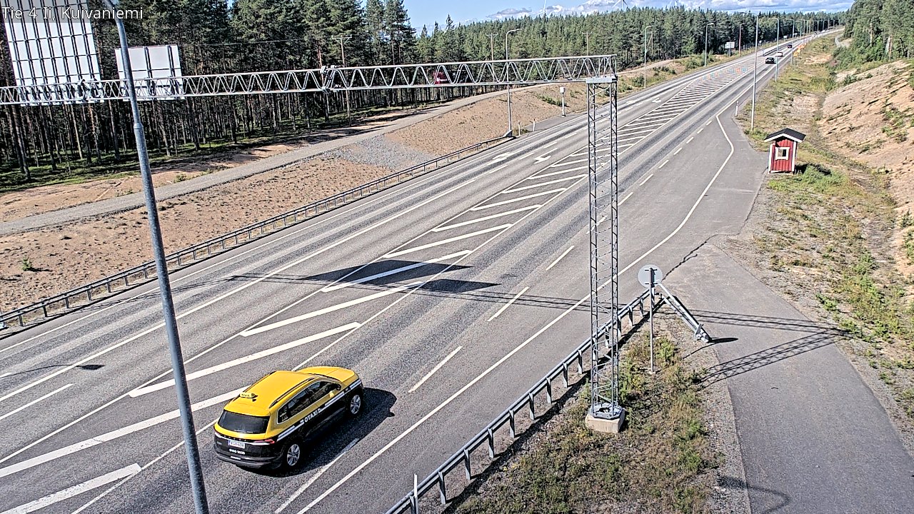 Weather Camera Image Väg 4 Ii, Kuivaniemi, Ii, Pohjois-Pohjanmaa